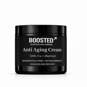 boosted labs anti aging cream ghk cu + matrixyl