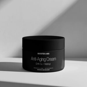 boosted labs anti aging cream ghk cu + matrixyl